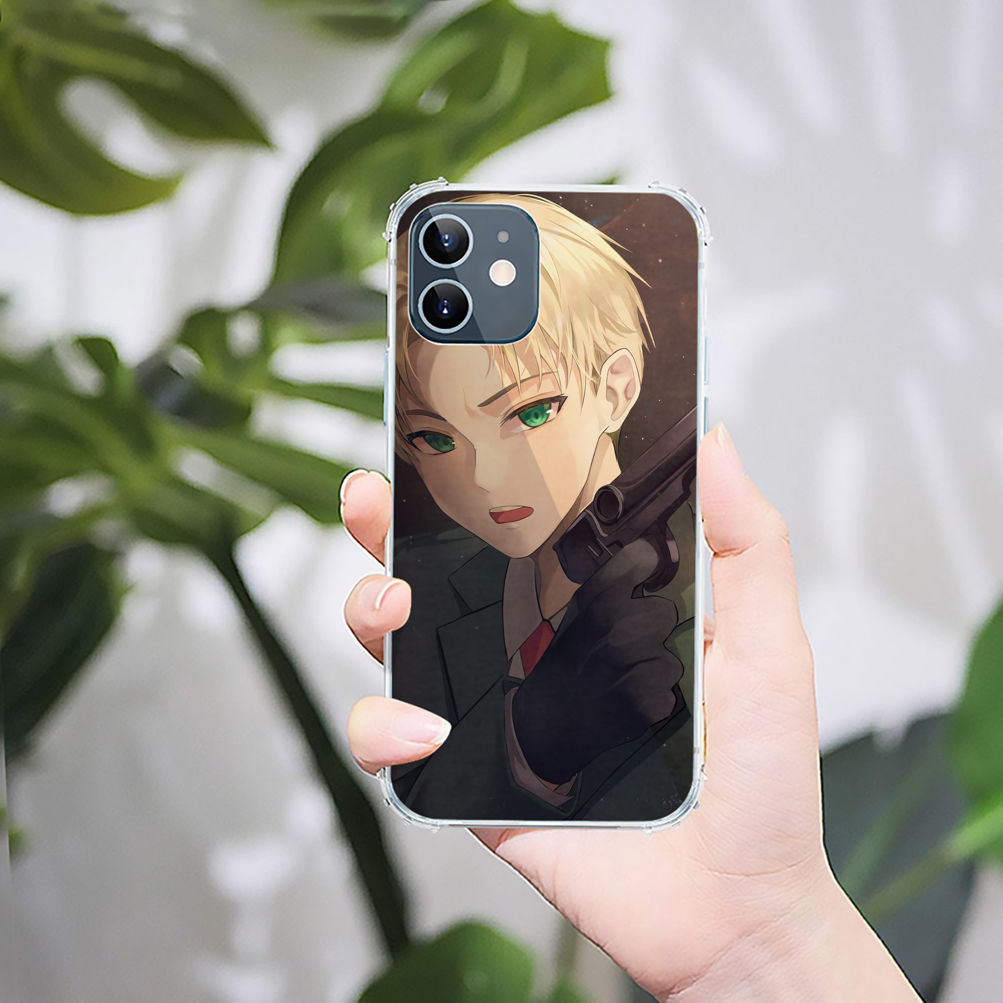 （画像用） SPY×FAMILY间谍家家酒 【iPhone 12シリーズ対応】透明スマホケース（クリアソフトケース）